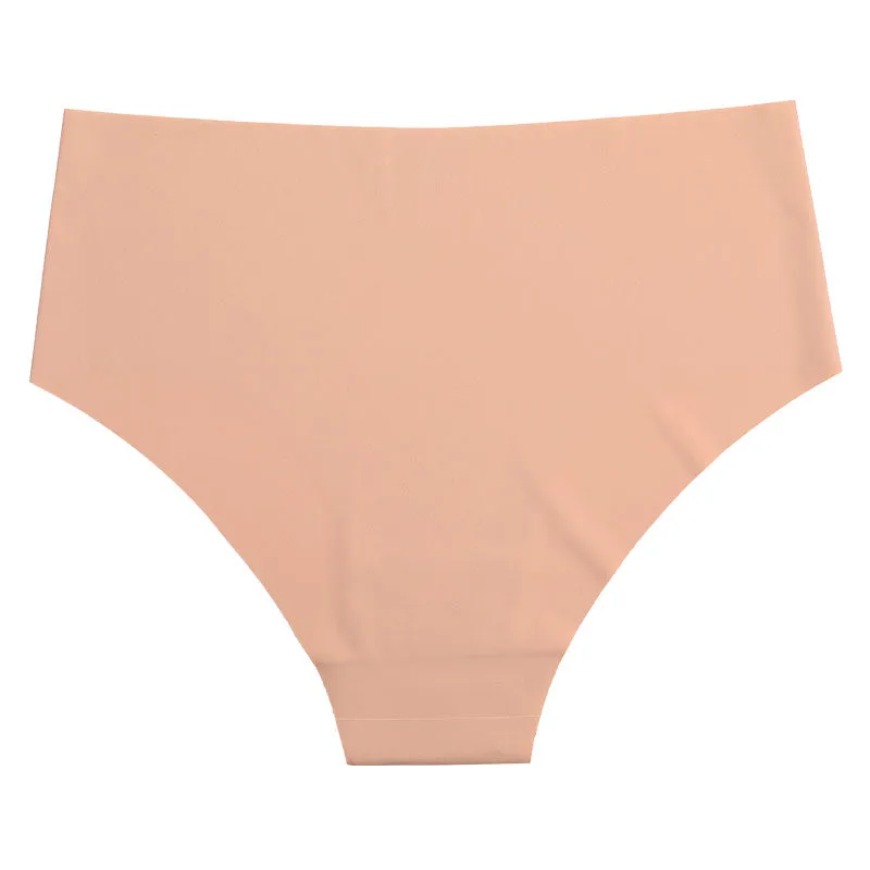 Seamless Mid-Rise Solid Panties