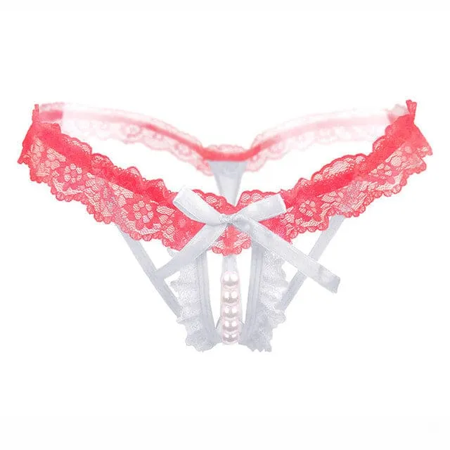 Sexy Lace Transparent Hollow Out Temptation Female Panties