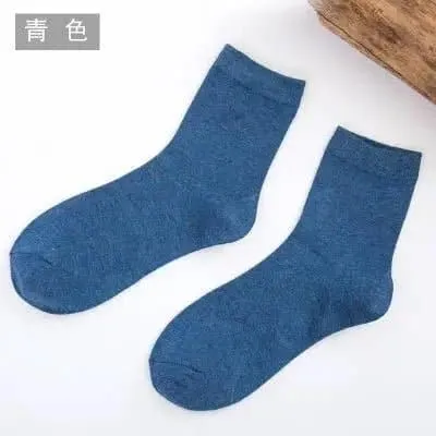 Solid Color Bamboo Socks10 Pair