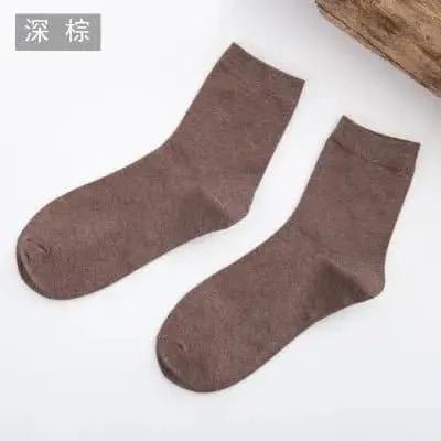 Solid Color Bamboo Socks10 Pair