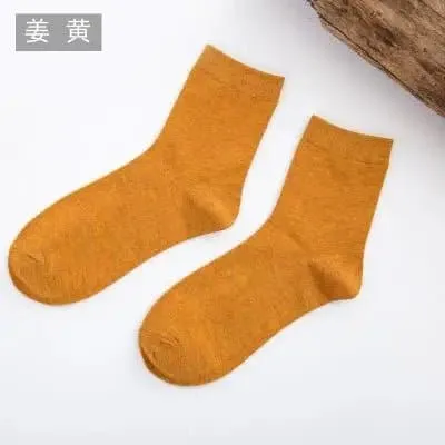 Solid Color Bamboo Socks10 Pair