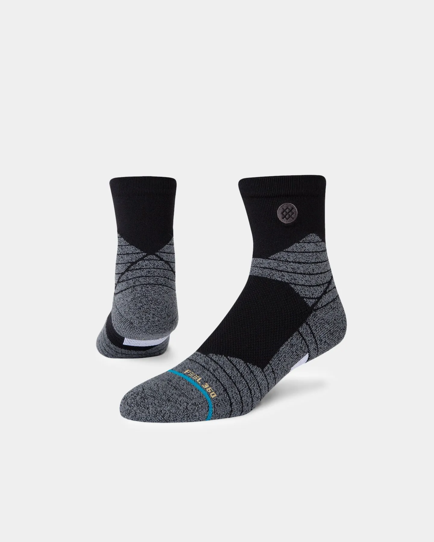 Stance Icon Sport Quarter Cut Socks Black