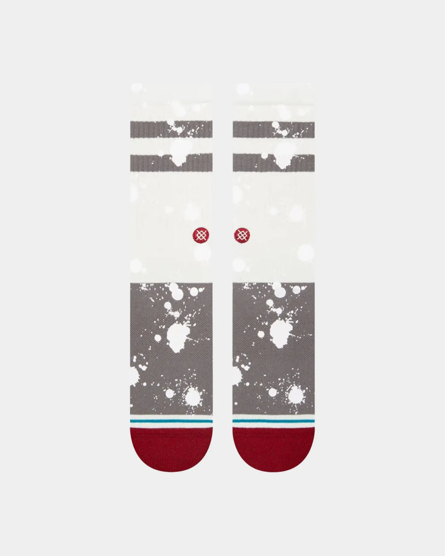 Stance Ishod Custom Crewcut Socks Off White