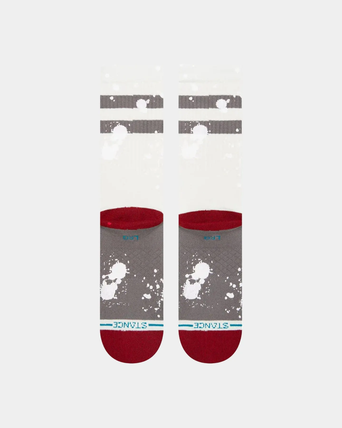 Stance Ishod Custom Crewcut Socks Off White