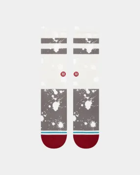 Stance Ishod Custom Crewcut Socks Off White