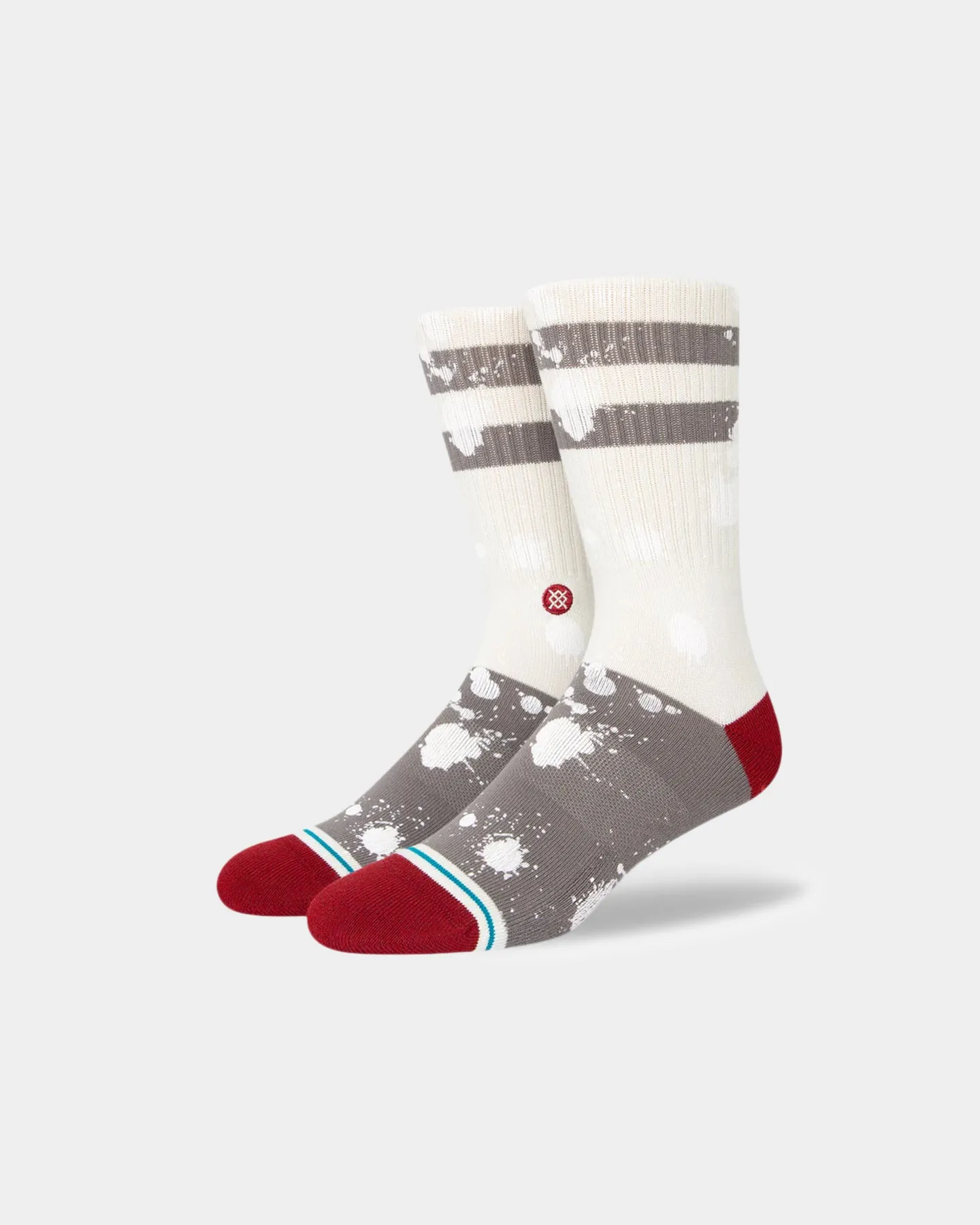 Stance Ishod Custom Crewcut Socks Off White