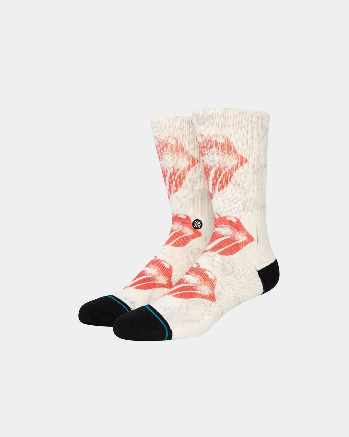 Stance Licks Crewcut Socks Off White