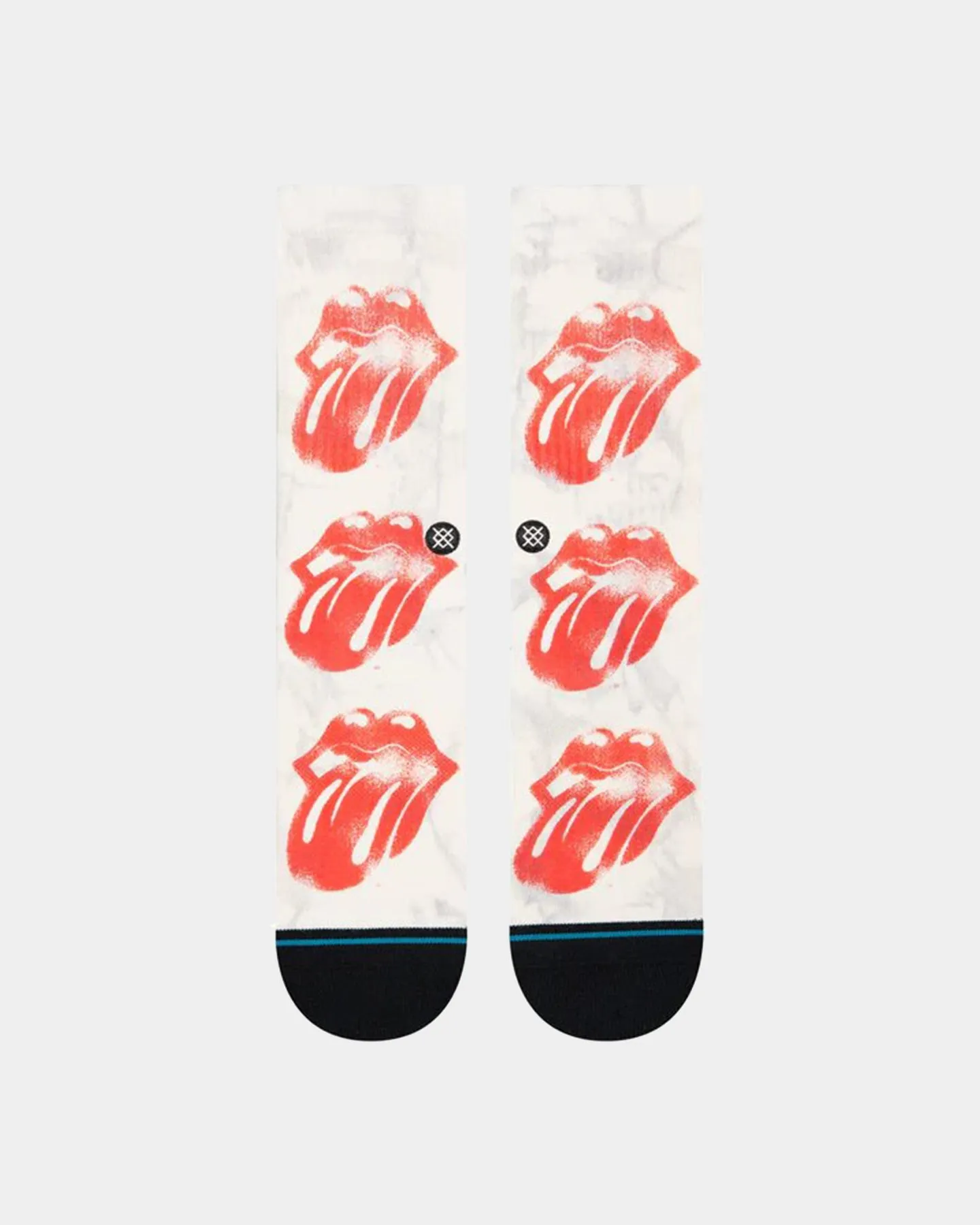 Stance Licks Crewcut Socks Off White