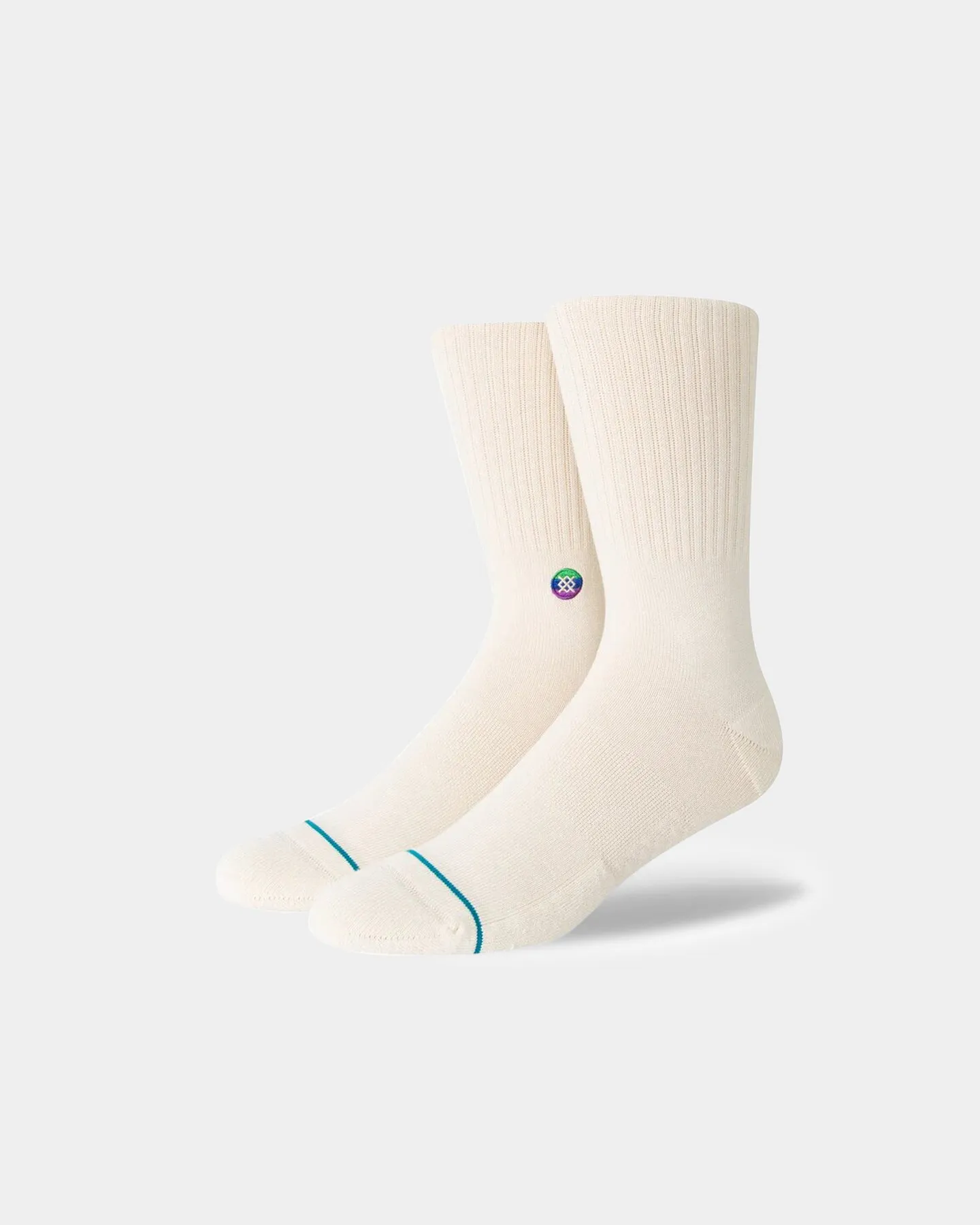 Stance Love Crewcut Socks White