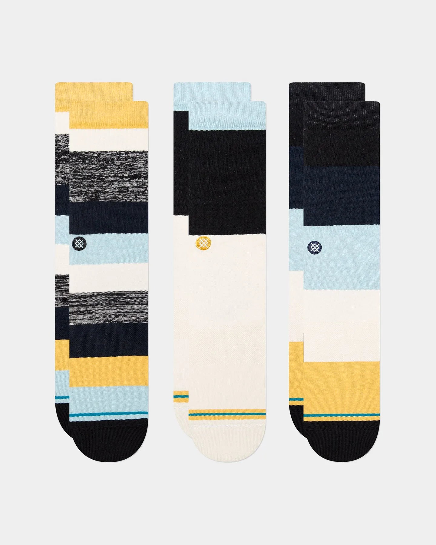 Stance Melbourne Socks 3 Pack Multi-Coloured