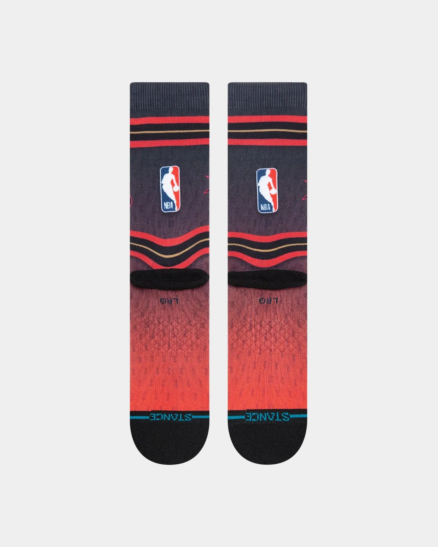 Stance X NBA Philadelphia 76ers HWC Collection Crewcut Socks Black