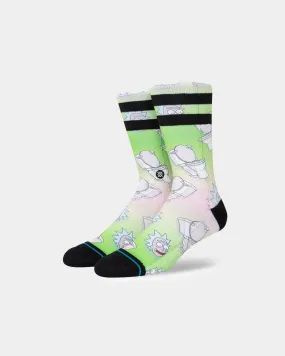 Stance X Rick And Morty The Seat Socks Multi-Coloured