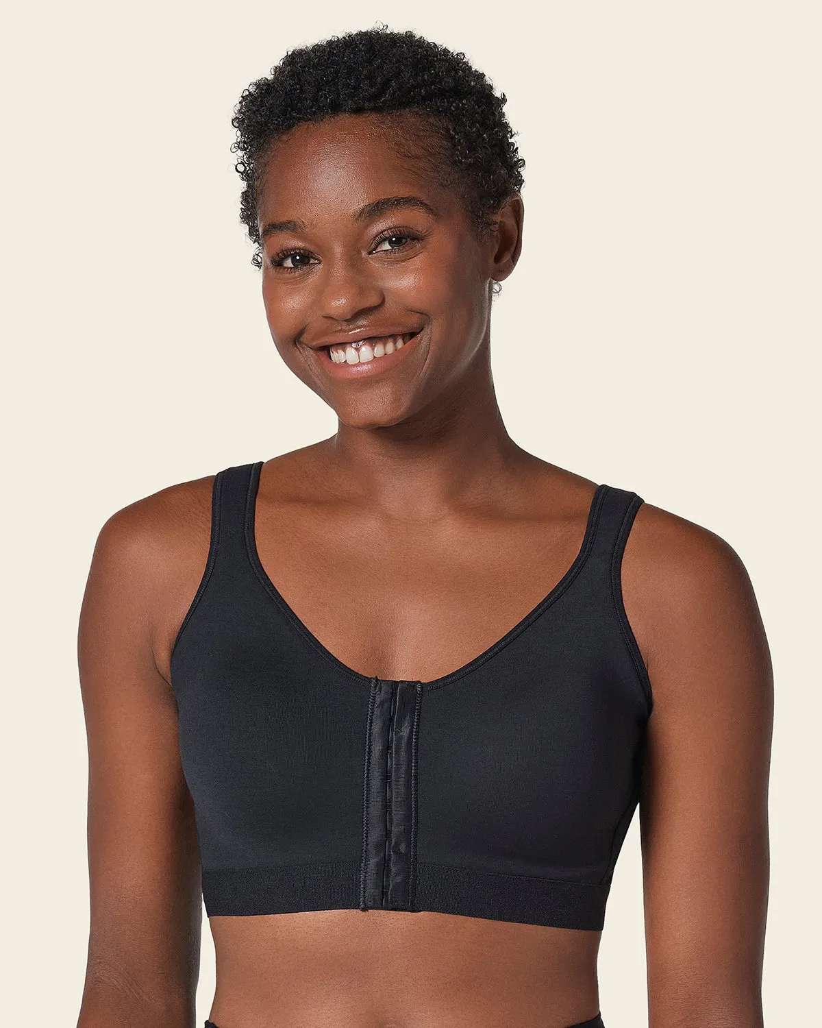 Stretch Cotton Wireless Posture Corrector Bra