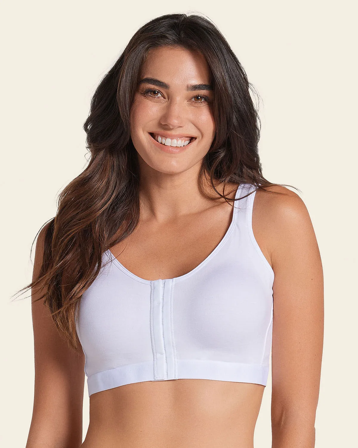 Stretch Cotton Wireless Posture Corrector Bra