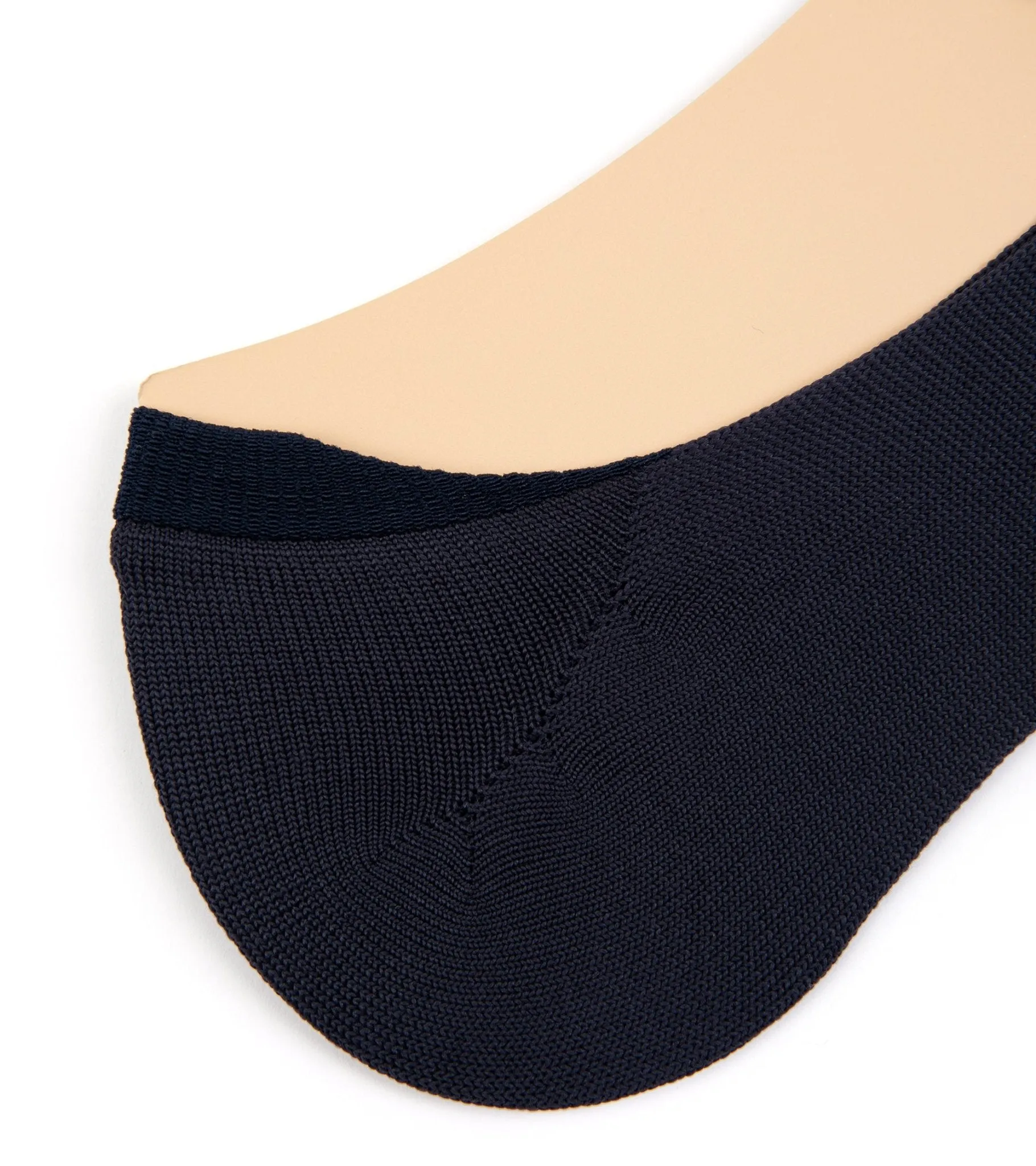 Tabio No-Show Socks: Navy