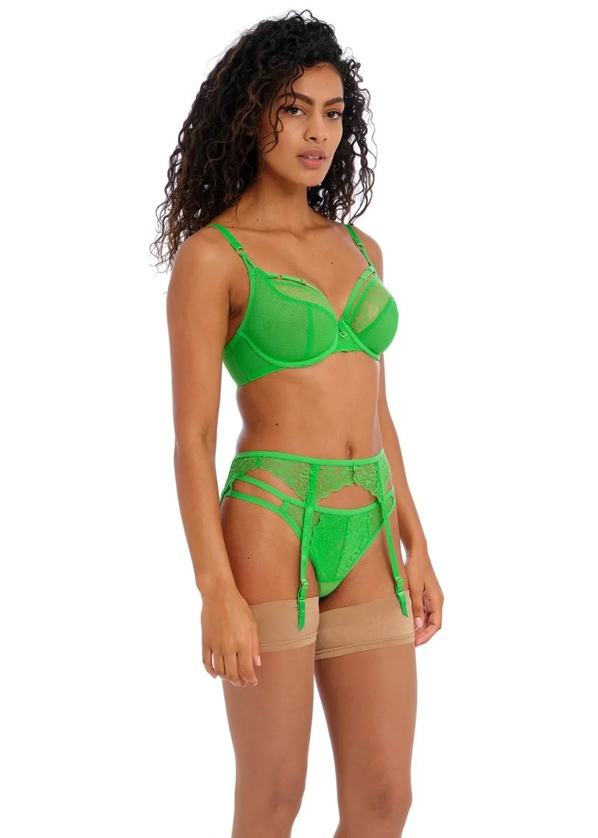 Temptress Poison Green Plunge Bra AA400102POG