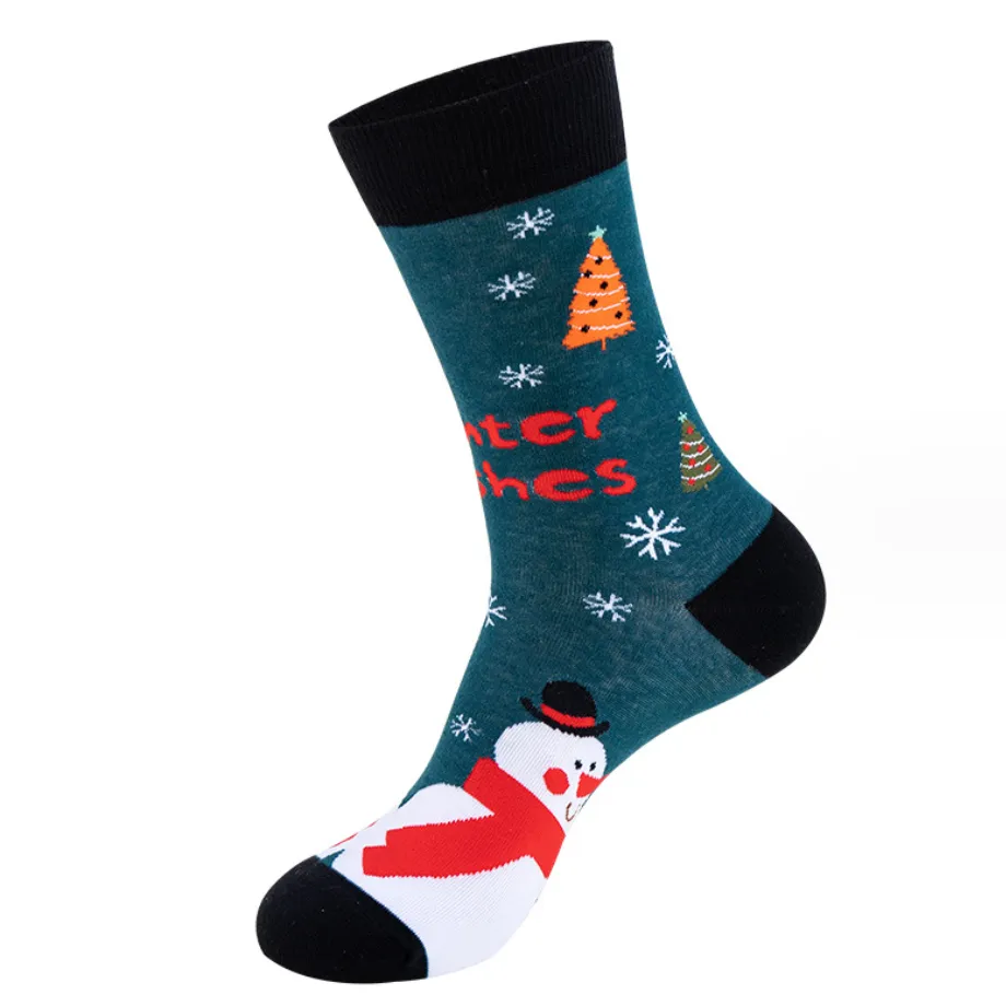 TikSocks|Christmas Socks Snowman