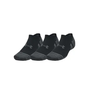 Under Armour Unisex UA Performance Tech 3pk No Show Socks Black | Buy Under Armour Unisex UA Performance Tech 3pk No Show Socks Black here | Outnorth