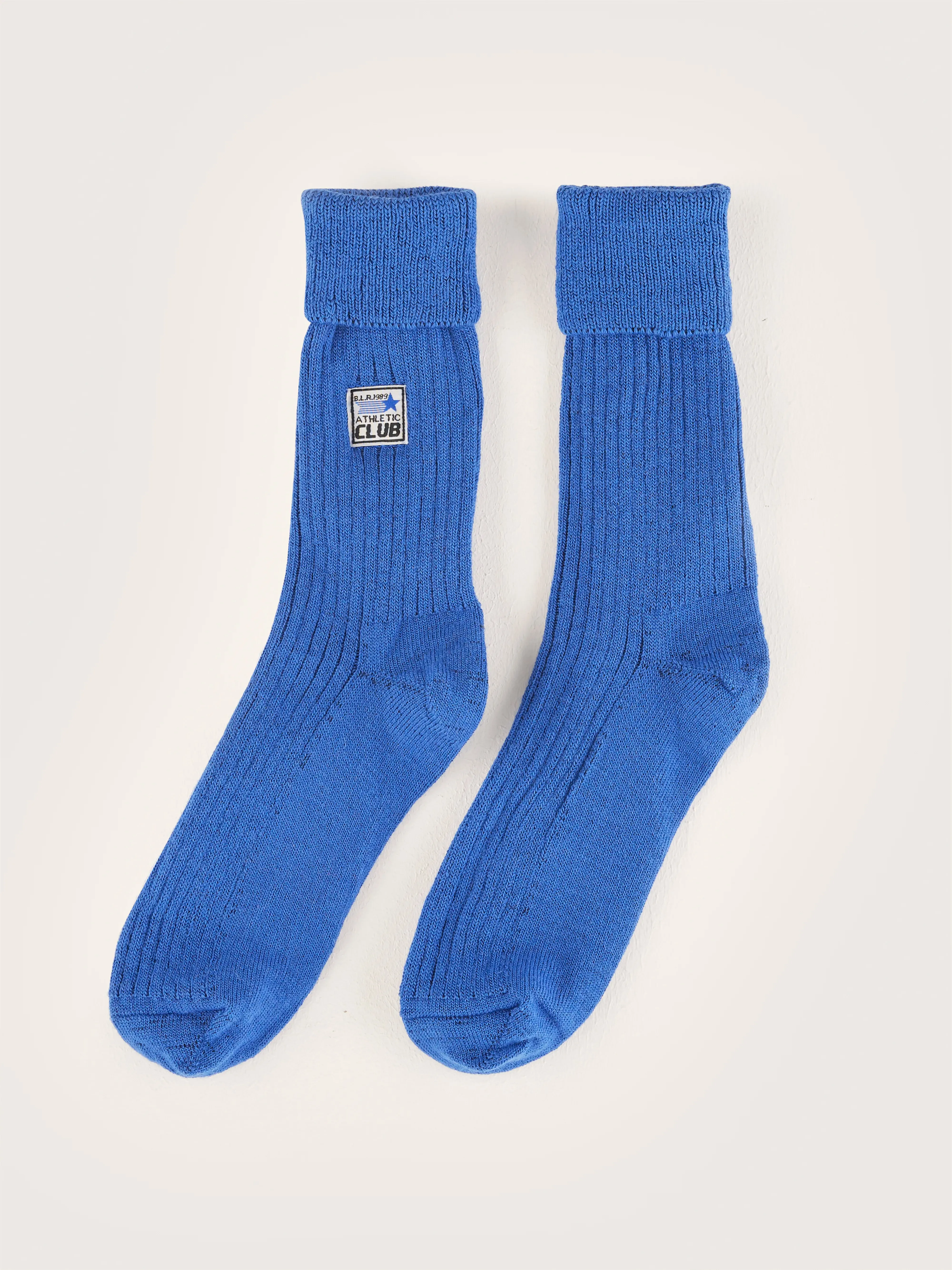 Vocani ribbed socks (242 / W / LAZULI)