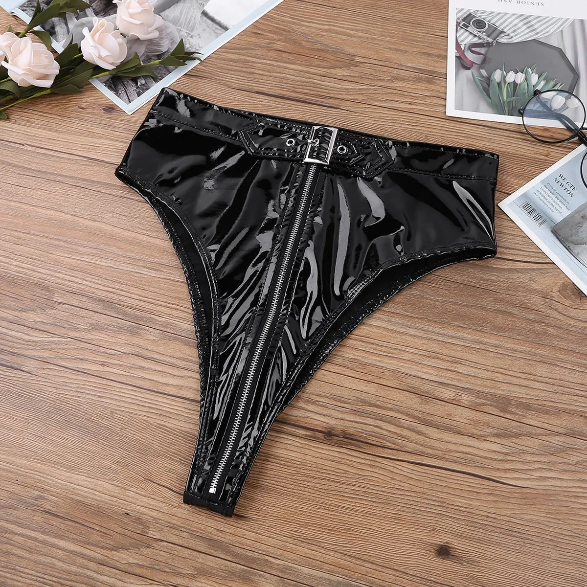 Wet Look Latex Panties