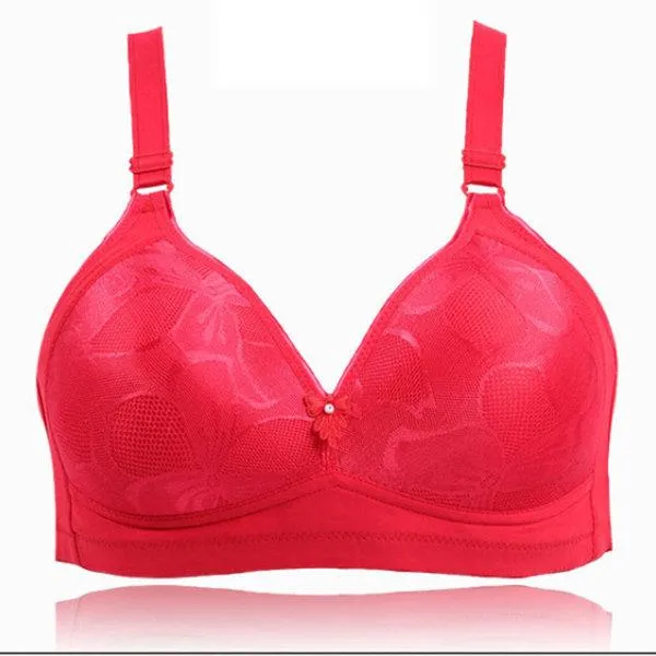 Wire-Free 3/4 Cup Lace Bras