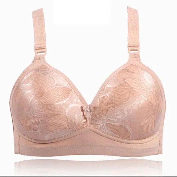 Wire-Free 3/4 Cup Lace Bras