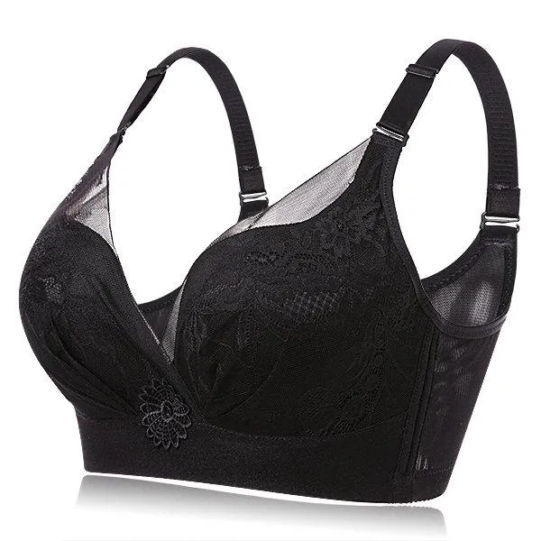 Wire-Free Antibacterial Gather Adjustable Bras