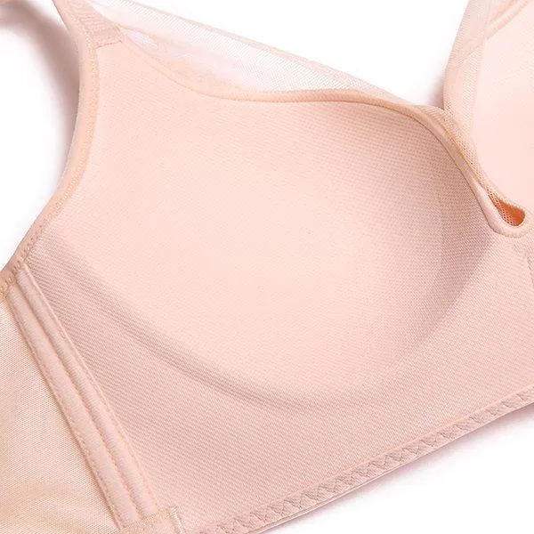 Wire-Free Antibacterial Gather Adjustable Bras