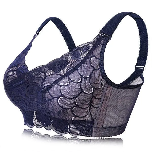 Wire-Free Gather Adjustable Breathable Thin Bras