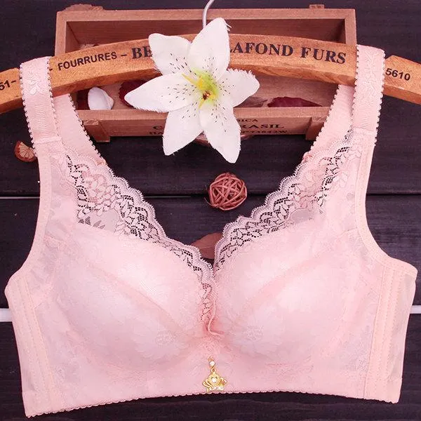 Wire-Free Soft Lace Bras