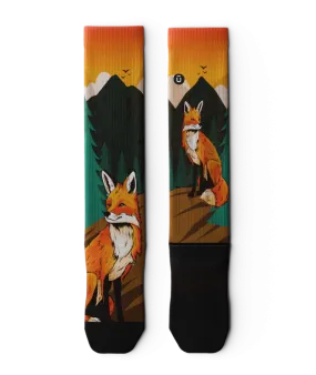 Zero Fox Knee High Compression Socks